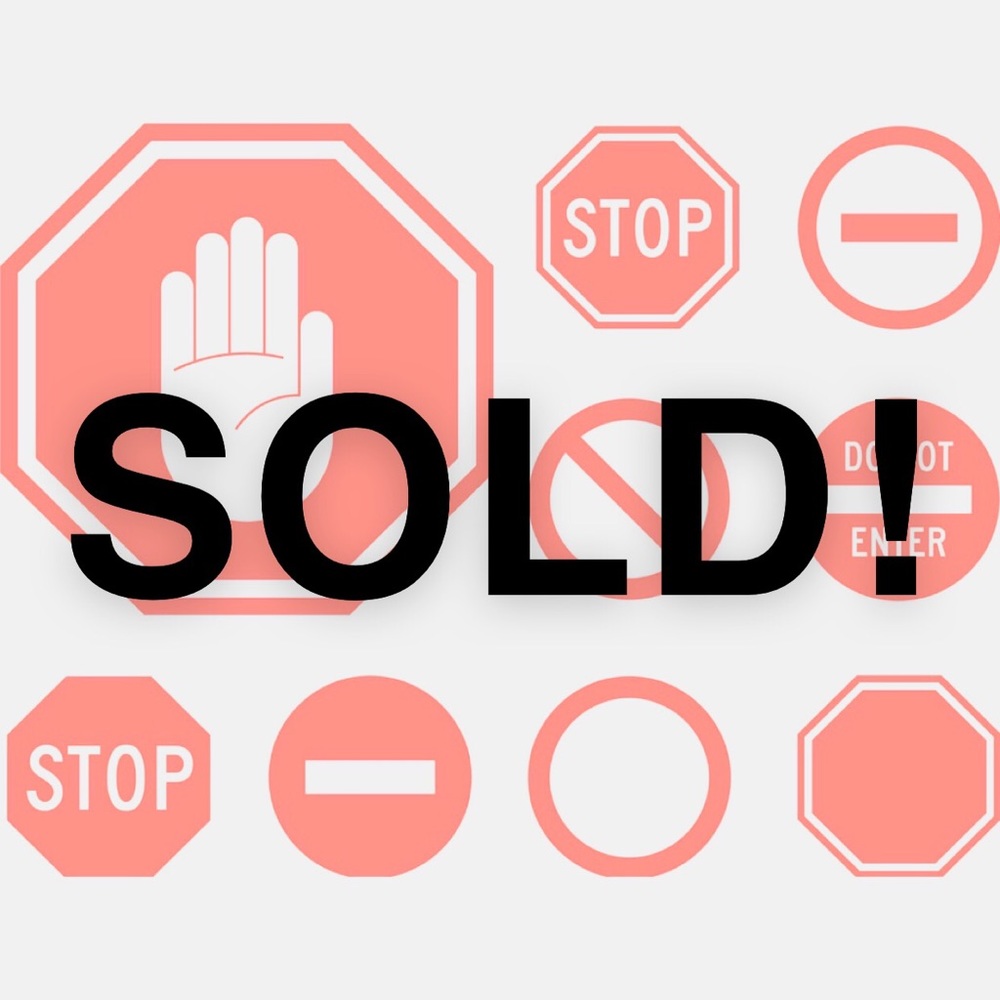 Everything is sold from this point down
